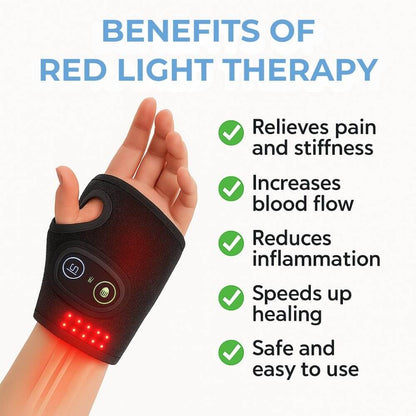 TheraWrap™ Red Light Wrist Wrap