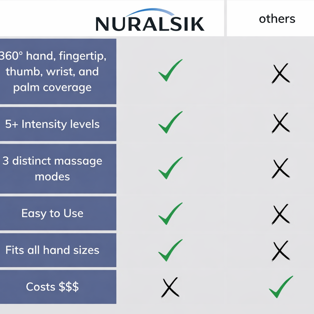 The Original Nuvra™ 3-in-1 Hand Massager by Nuralisk