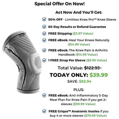 Instantly Relieve Knee Pain Without Surgery or Injections With The Limitless Knee Pro™